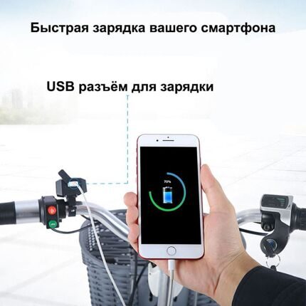 Электровелосипед Ebike Dacha XdS  usb разъём